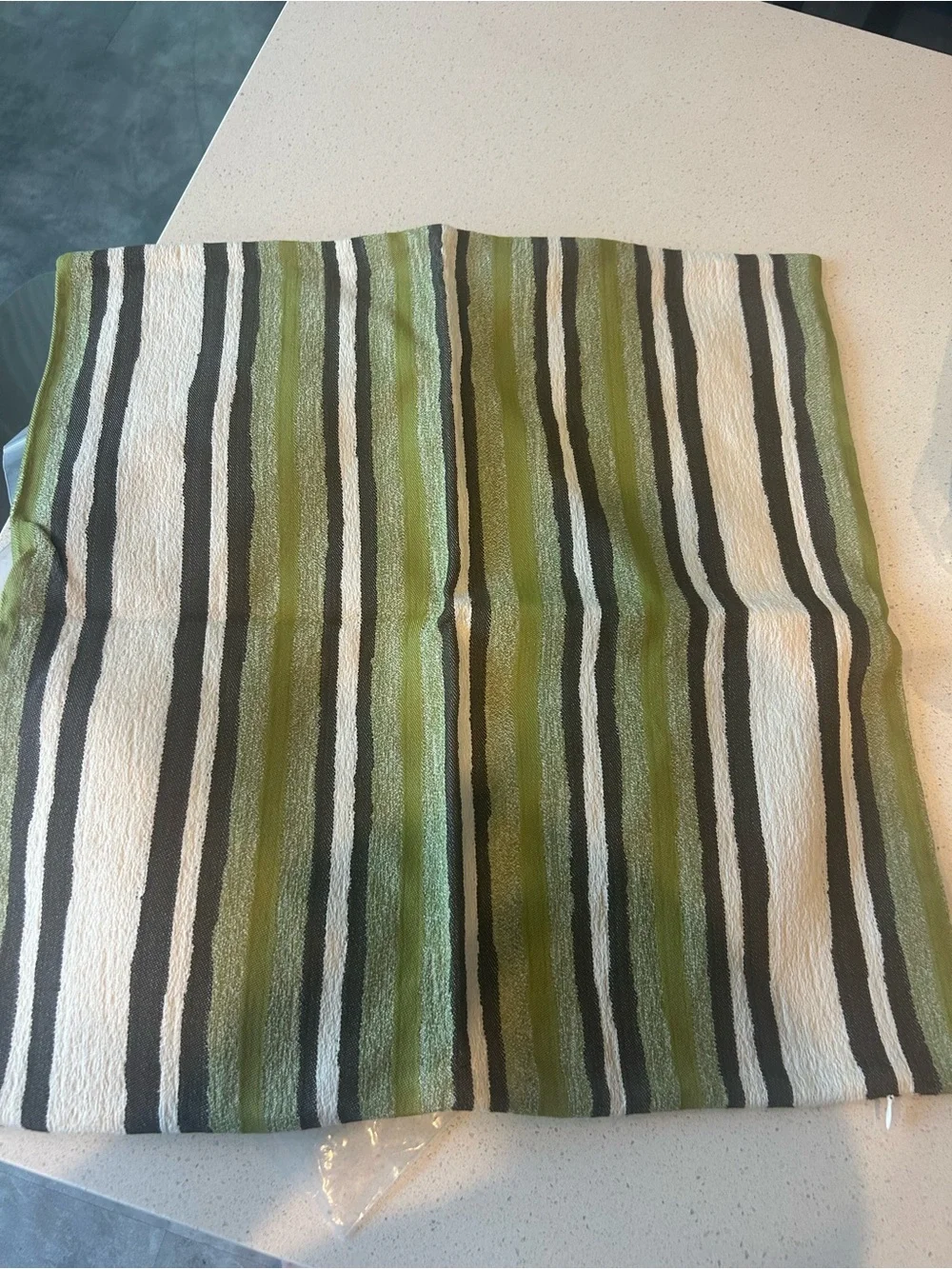 Williams Sonoma Nova Outdoor Stripe Pillow Covers Set of 2 $149 each retail